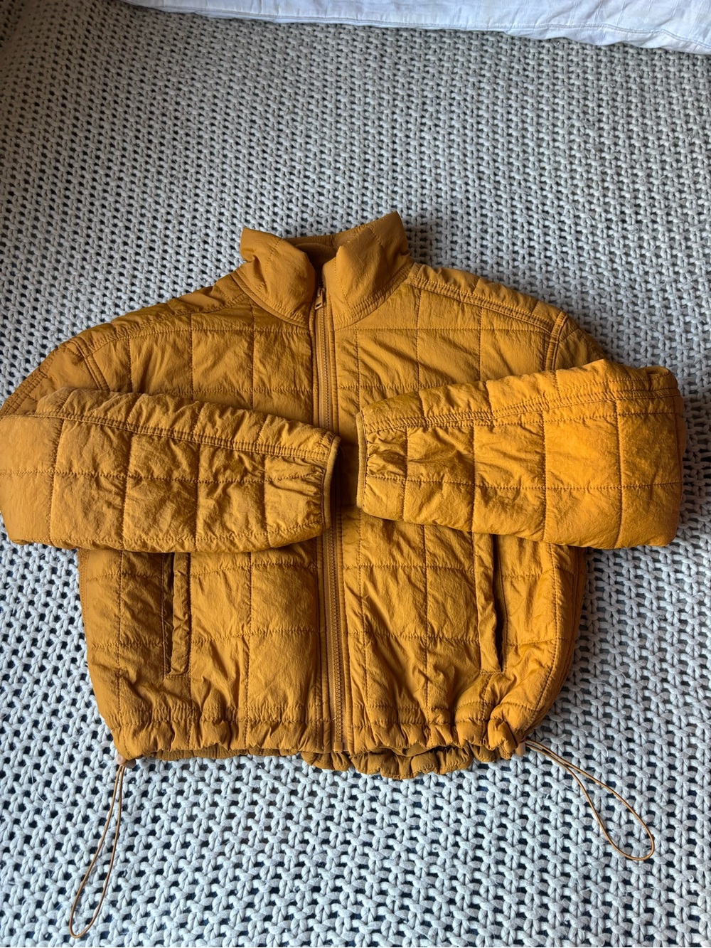 Pumpkin Spice 🎃Quilted Puffer Jacket